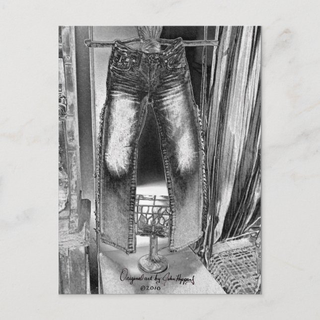 World Tour Pants Postkarte (Vorderseite)