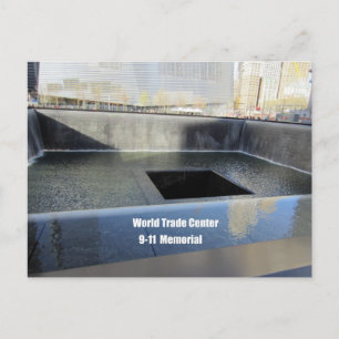 World Trade Center, 11.9. Gedenkstätte Postkarte