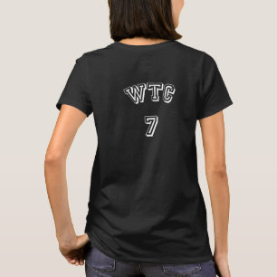 World Trade Center 7 Schwarzes Hemd T-Shirt