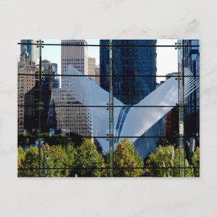 World Trade Center Transporthub, NY Postkarte