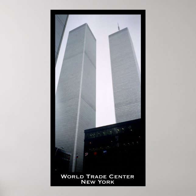 World Trade Center, Twin Towers, New York Poster (Vorne)