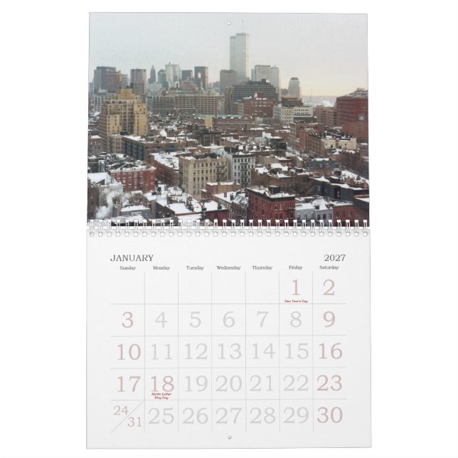 World Trade Centerart Kalender (Jan 2027)