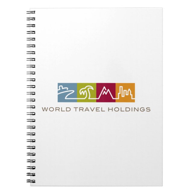 World Travel Holdings Notebook Notizblock (Vorderseite)
