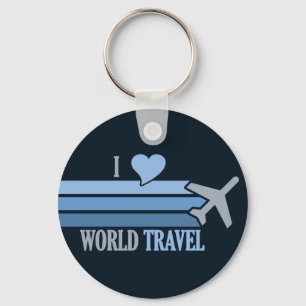 World Travel Key Chain Schlüsselanhänger