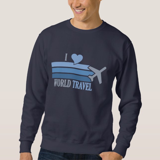 World Travel Shirt - wählen Sie Stil & Farbe (Vorderseite)