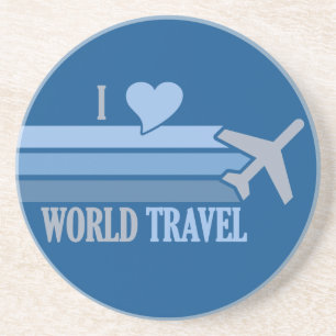 World Travel Untersetzer