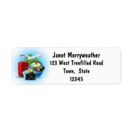 World Traveler Label