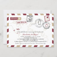 World Traveller Airmail | Brautparty