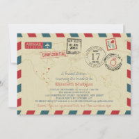 World Traveller Airmail | Brautparty