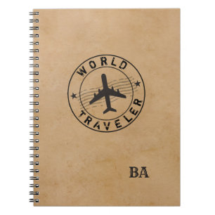 World Traveller (anpassbar) Notizblock