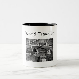 World Traveller Tasse