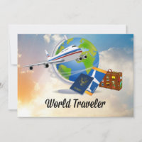 World Traveller, verpackt und bereit für die Reise