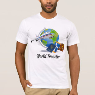 World Traveller, verpackt und einsatzbereit, T-Shirt