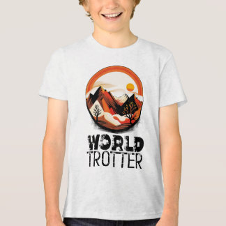 World Trotter - Aventura en el Horizonte Tri-Blend Shirt