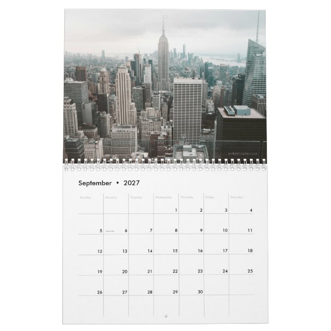 World Wanderlust: Ein Jahr der Entdeckung Kalender (Sep 2027)