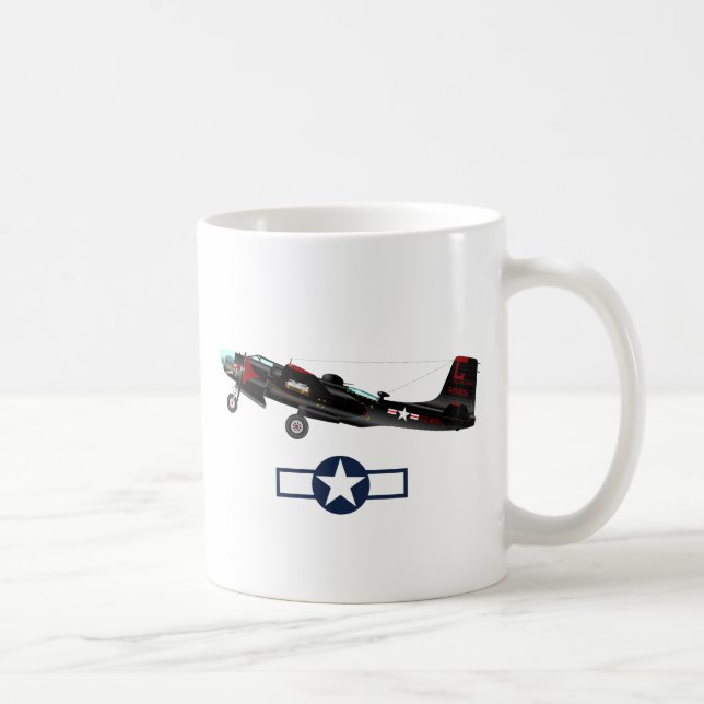 World War 2 American Airplanes Kaffeetasse (Rechts)