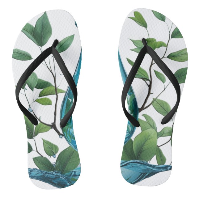 World Water Day  Flip Flops (Fußbett)
