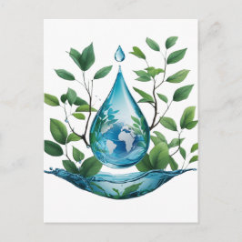 World Water Day Postkarte