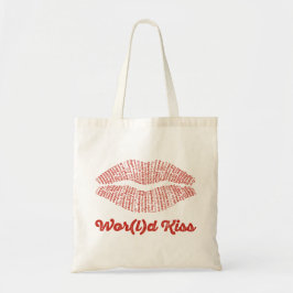 World Word Kiss Tasche