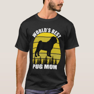 World&x27;s Best Mops Mama, Retro Sun T Shirt Clas