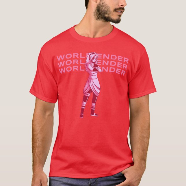Worldender Anime Manga family T-Shirt (Vorderseite)