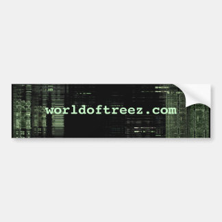 worldoftreez.com - bumper.sticker autoaufkleber