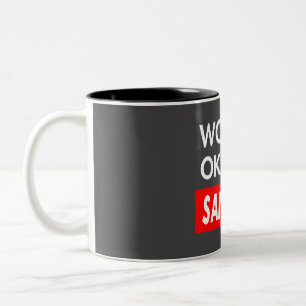 Worlds abest Santoro Zweifarbige Tasse