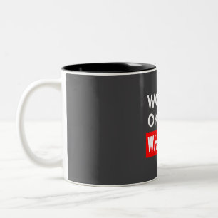 Worlds abest Wharton Zweifarbige Tasse
