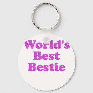 Worlds Best Bestie Schlüsselanhänger