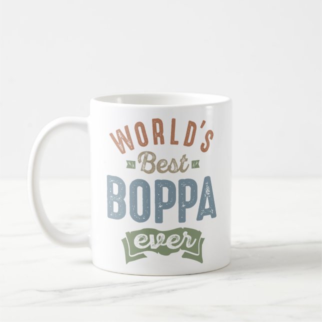 Worlds Best Boppa Kaffeetasse (Links)