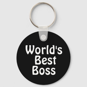 World's Best Boss Keychain Schlüsselanhänger