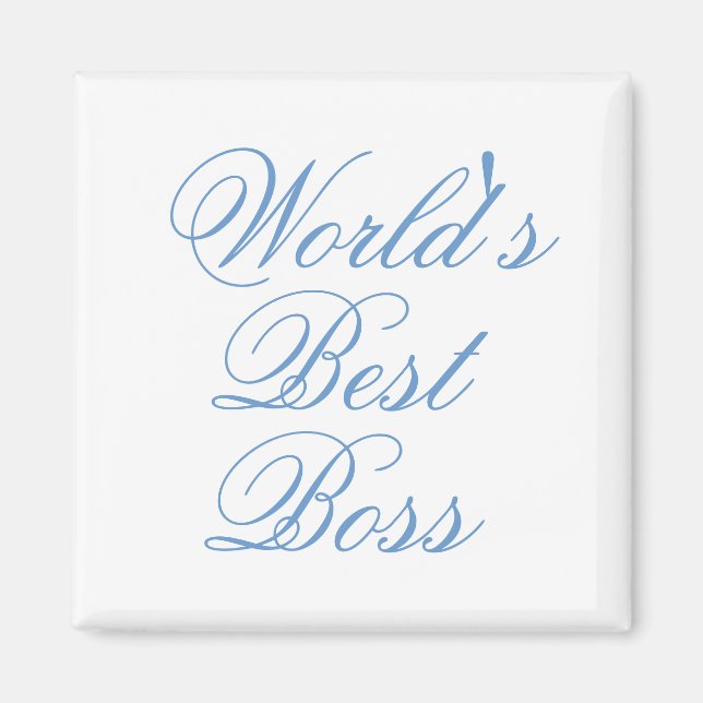 Worlds Best Boss Magnet (Vorne)