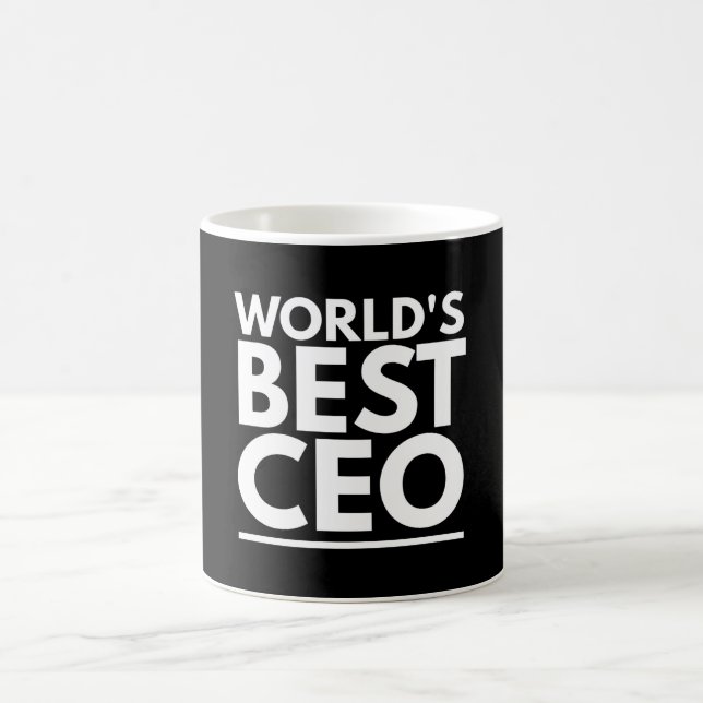 Worlds Best CEO Kaffeetasse (Mittel)