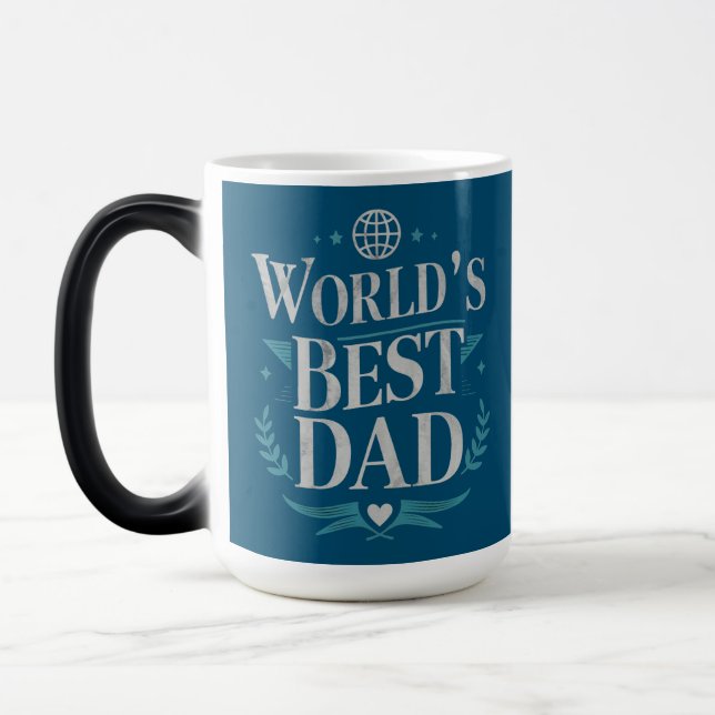 World's Best Dad Verwandlungstasse (Links)