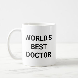 Worlds Best Doctor Funny Career Coworker Gift Kaffeetasse