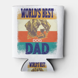 world's best dog dad dosenkühler