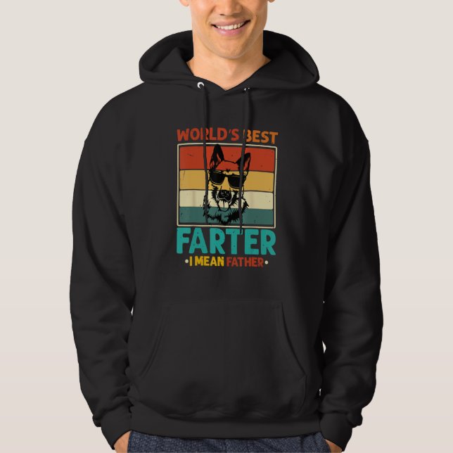 Worlds Best Farter I Mean Father Best Dad Ever Coo Hoodie (Vorderseite)