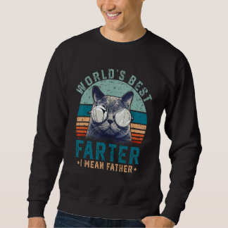 Worlds Best Farter I Mean Father Tees Best Cat Dad