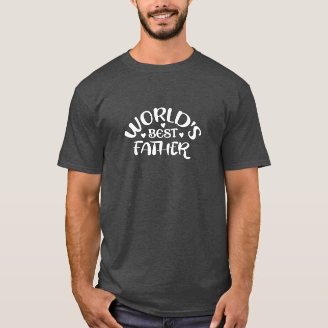 Worlds best Father T-Shirt (Vorderseite)