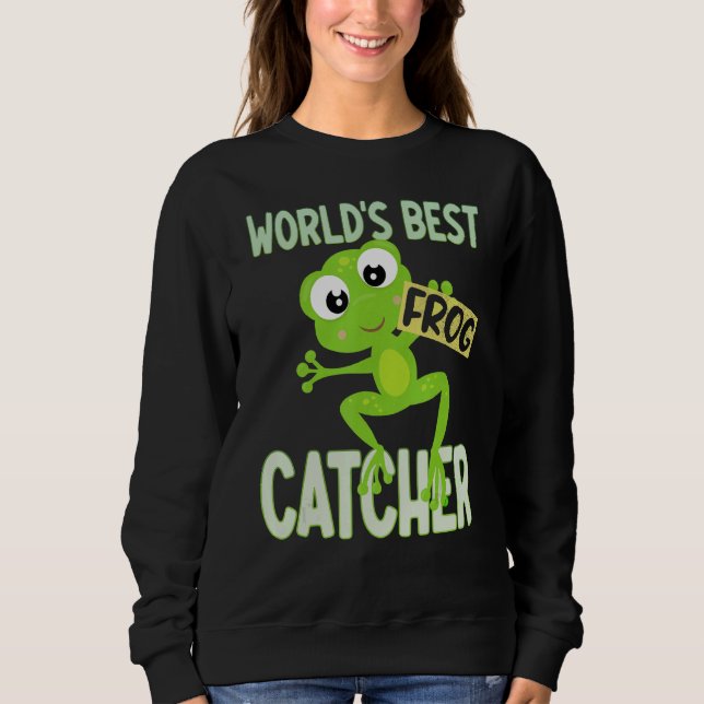 World's Best Frog Catcher Tees Boys Girls Kids Fro (Vorderseite)