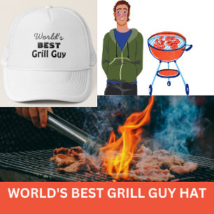 World's Best Grill Guy Zitat Herren Truckerkappe