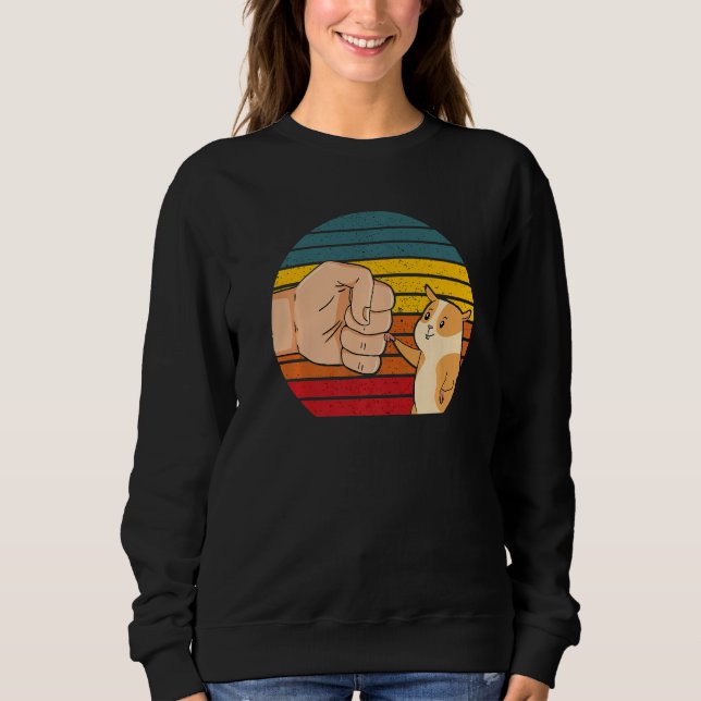 World's Best Hamster Dad Costume For Animal Lovers Sweatshirt (Vorderseite)