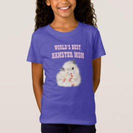 Worlds Best HAMSTER MAMA - Liebe Rescue Foster Ado T-Shirt