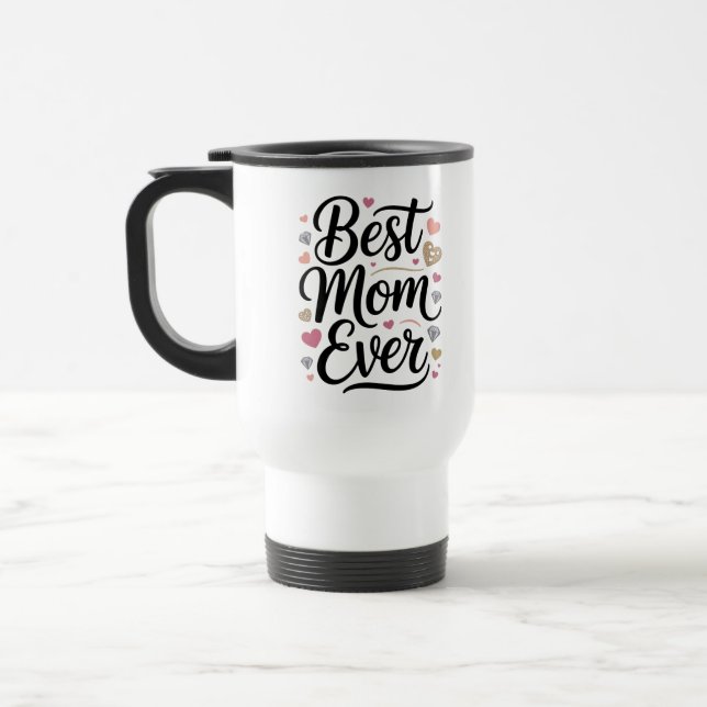 World's Best Mom Diamonds Reisebecher (Links)