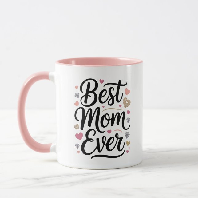 World's Best Mom Diamonds Tasse (Links)