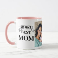 Worlds Best Mom Tasse - Trendiges personalisiertes