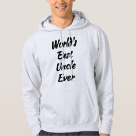 'World's Best Oncle Ever' - Welt Bester Onkel Hoodie