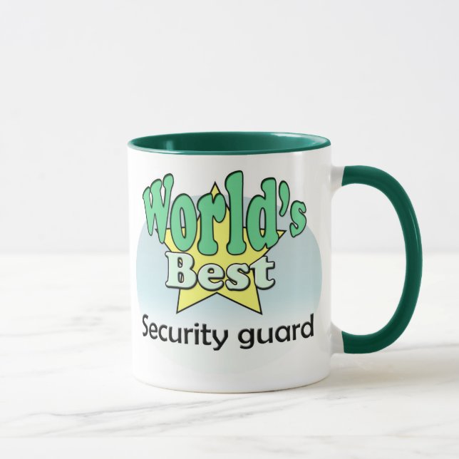 World's Best Security Guard Tasse (Rechts)