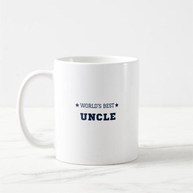Worlds Best Uncle Kaffeetasse (Links)