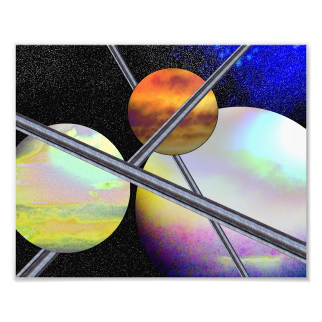 Worlds Foto drucken (Vorne)